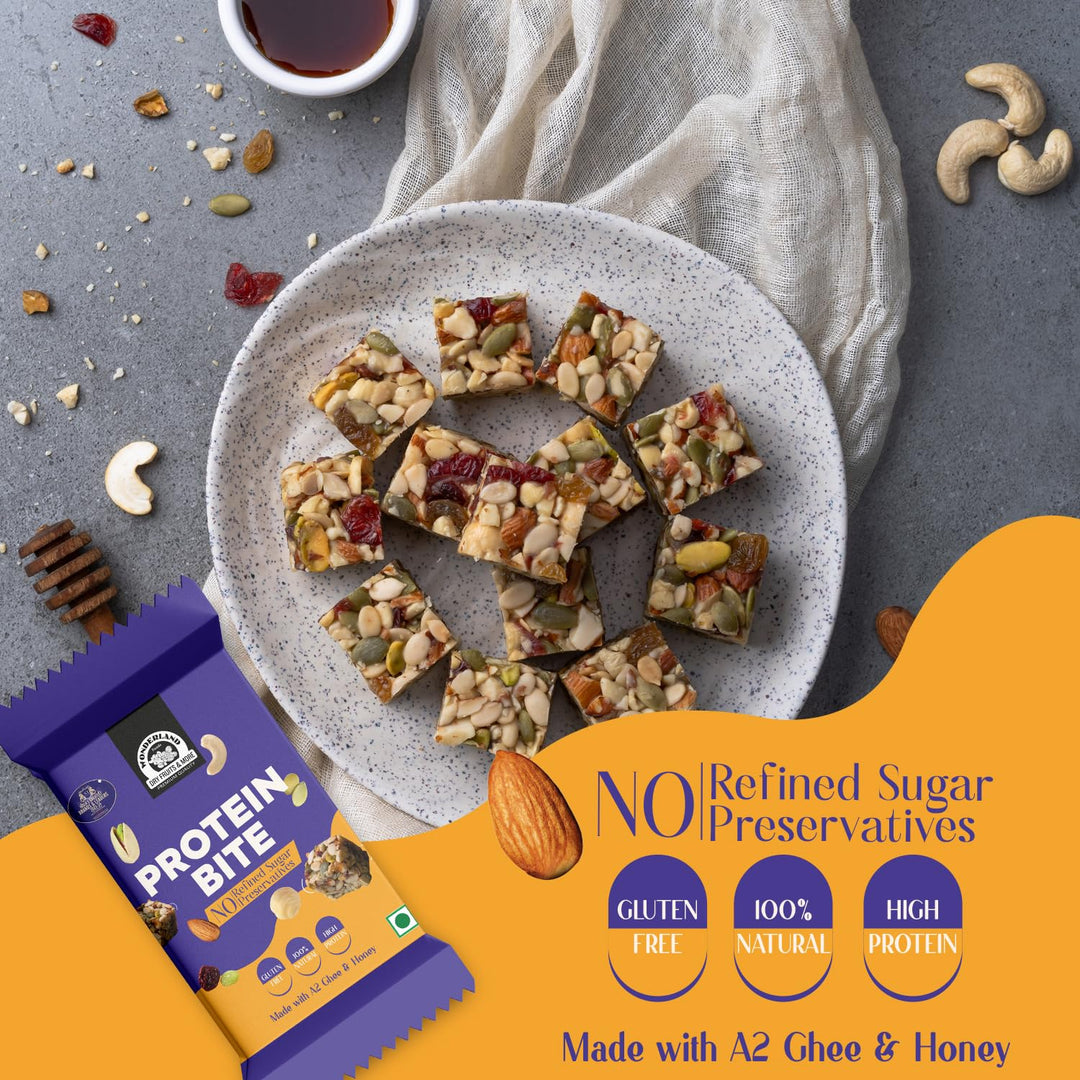 Wonderland Foods 200g Premium Protein Bite Jar