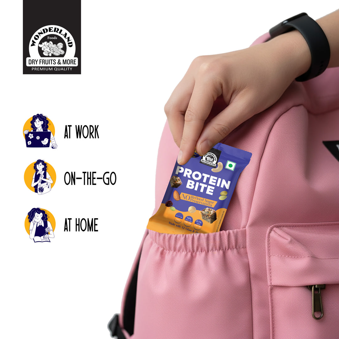 Wonderland Foods 200g Premium Protein Bite Jar