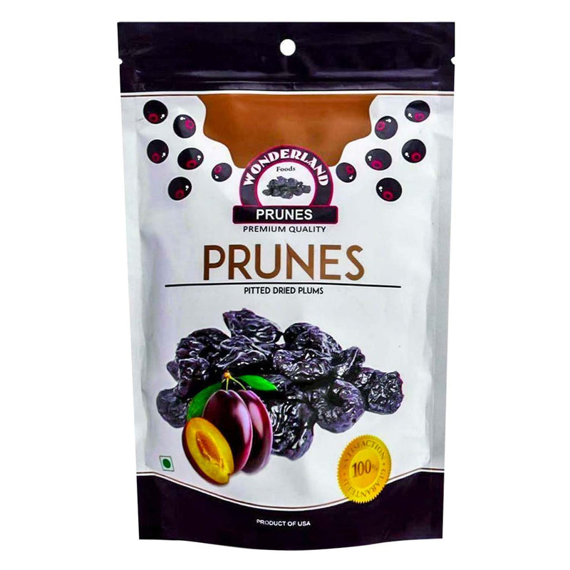Wonderland Foods 200g Californian Seedless (Pitted) Prunes Pouch