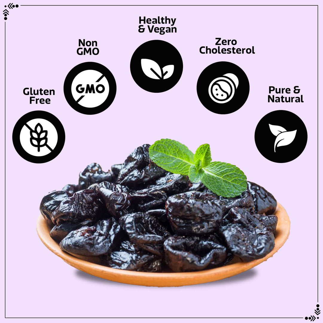 Wonderland Foods 200g Californian Seedless (Pitted) Prunes Pouch