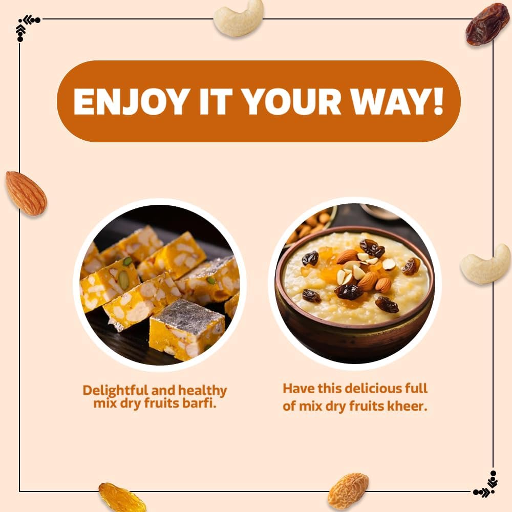 Wonderland Foods 135g Mix Dry Fruits (Panchmewa) Pouch
