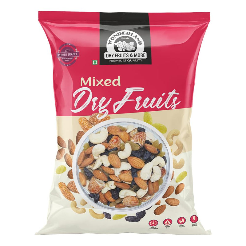 Wonderland Foods 400g Mix Dry Fruits (Panchmewa) Pouch