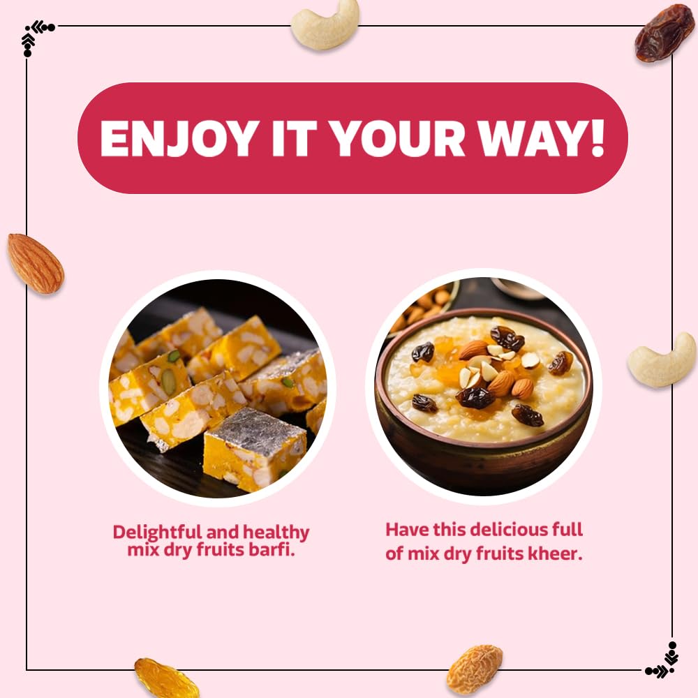Wonderland Foods 400g Mix Dry Fruits (Panchmewa) Pouch