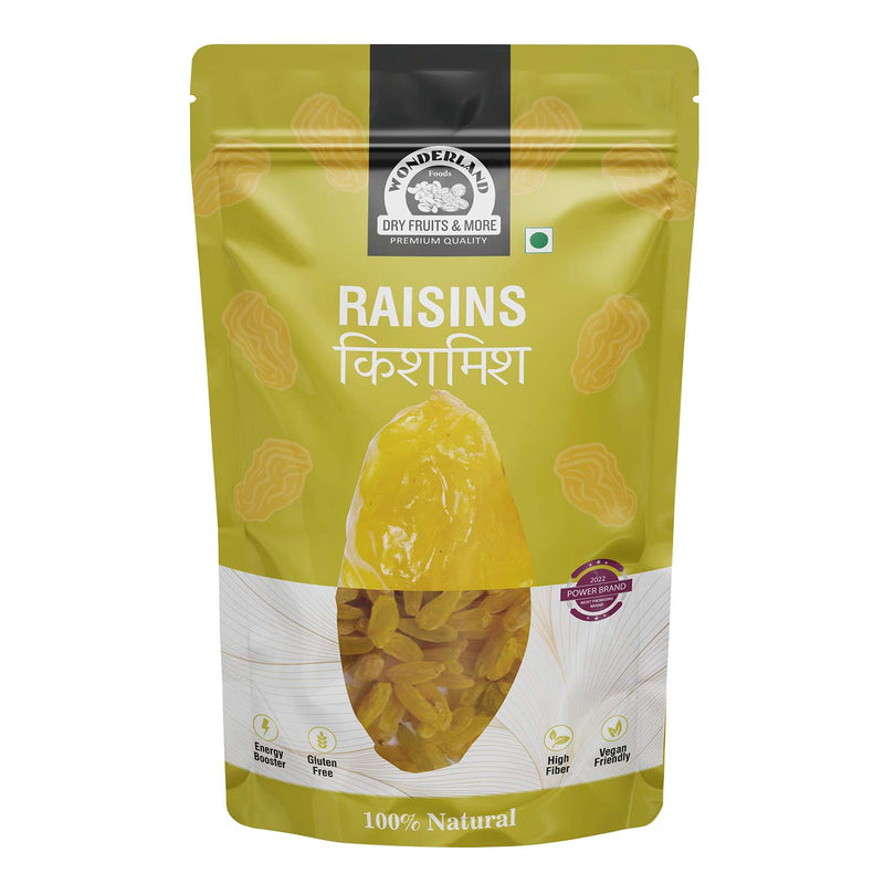 Wonderland Foods 500g Long Green Raisins Pouch