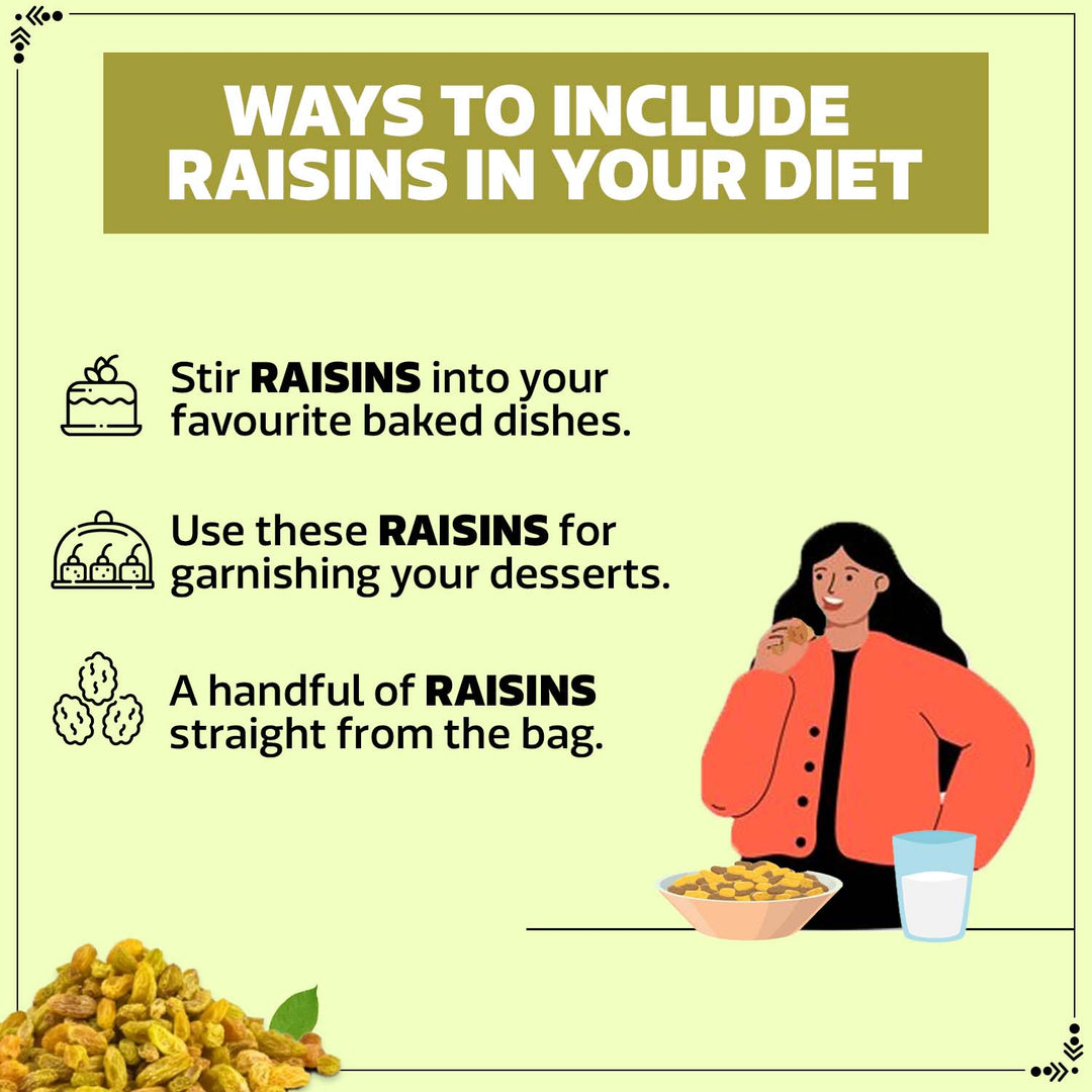 Wonderland Foods 500g Long Green Raisins Pouch