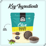 Load image into Gallery viewer, Wonderland Foods 250g Raw Chia Seeds Pouch
