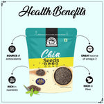 Load image into Gallery viewer, Wonderland Foods 250g Raw Chia Seeds Pouch
