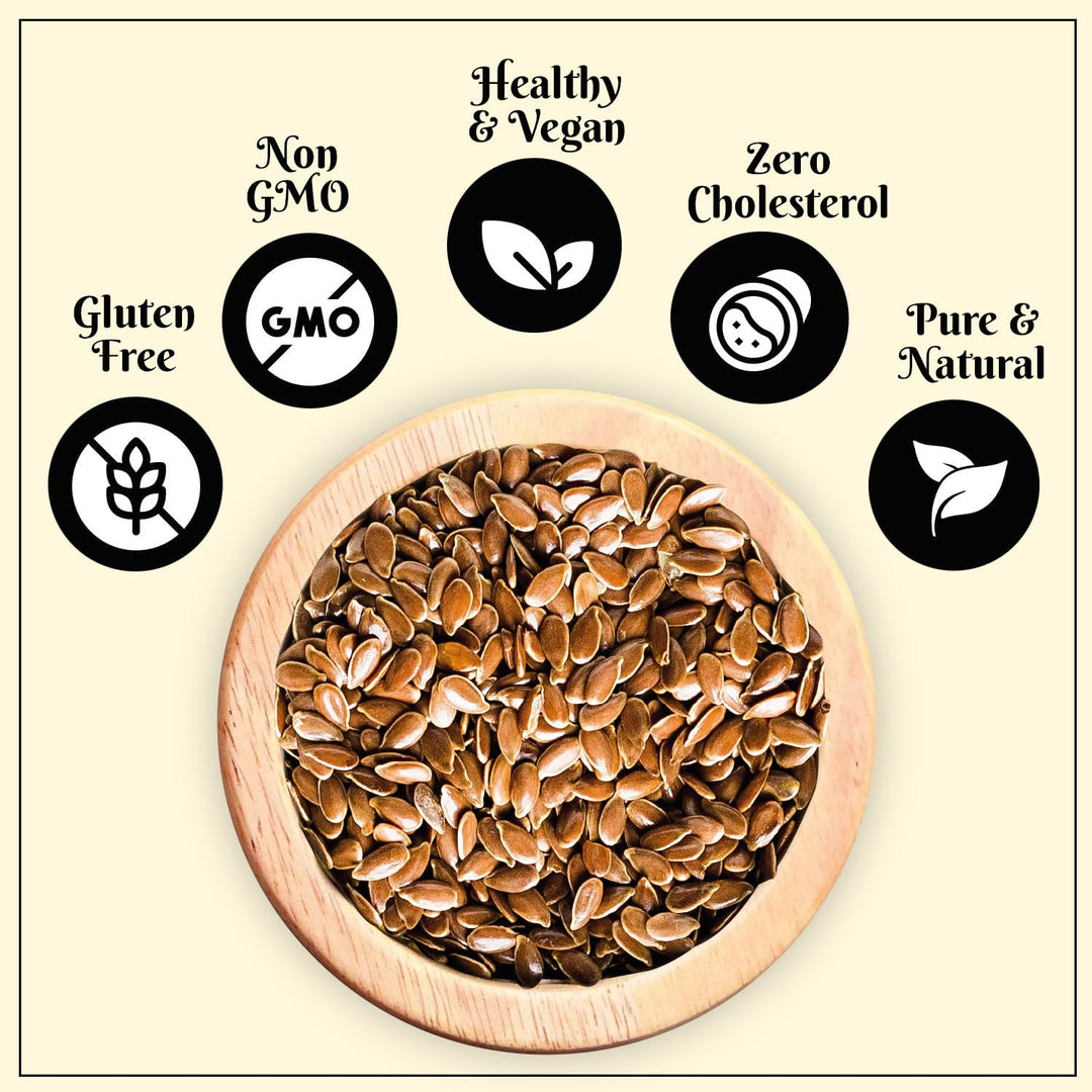 Wonderland Foods 250g Flax Seeds (Alsi Seeds) Pouch