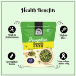 Load image into Gallery viewer, Wonderland Foods 250g Raw Pumpkin Seeds (Kaddu Seeds) Pouch
