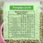 Load image into Gallery viewer, Wonderland Foods 250g Raw Pumpkin Seeds (Kaddu Seeds) Pouch
