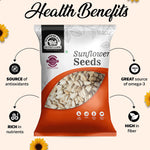 Load image into Gallery viewer, Wonderland Foods 100g Raw Premium Sunflower Seeds Pouch
