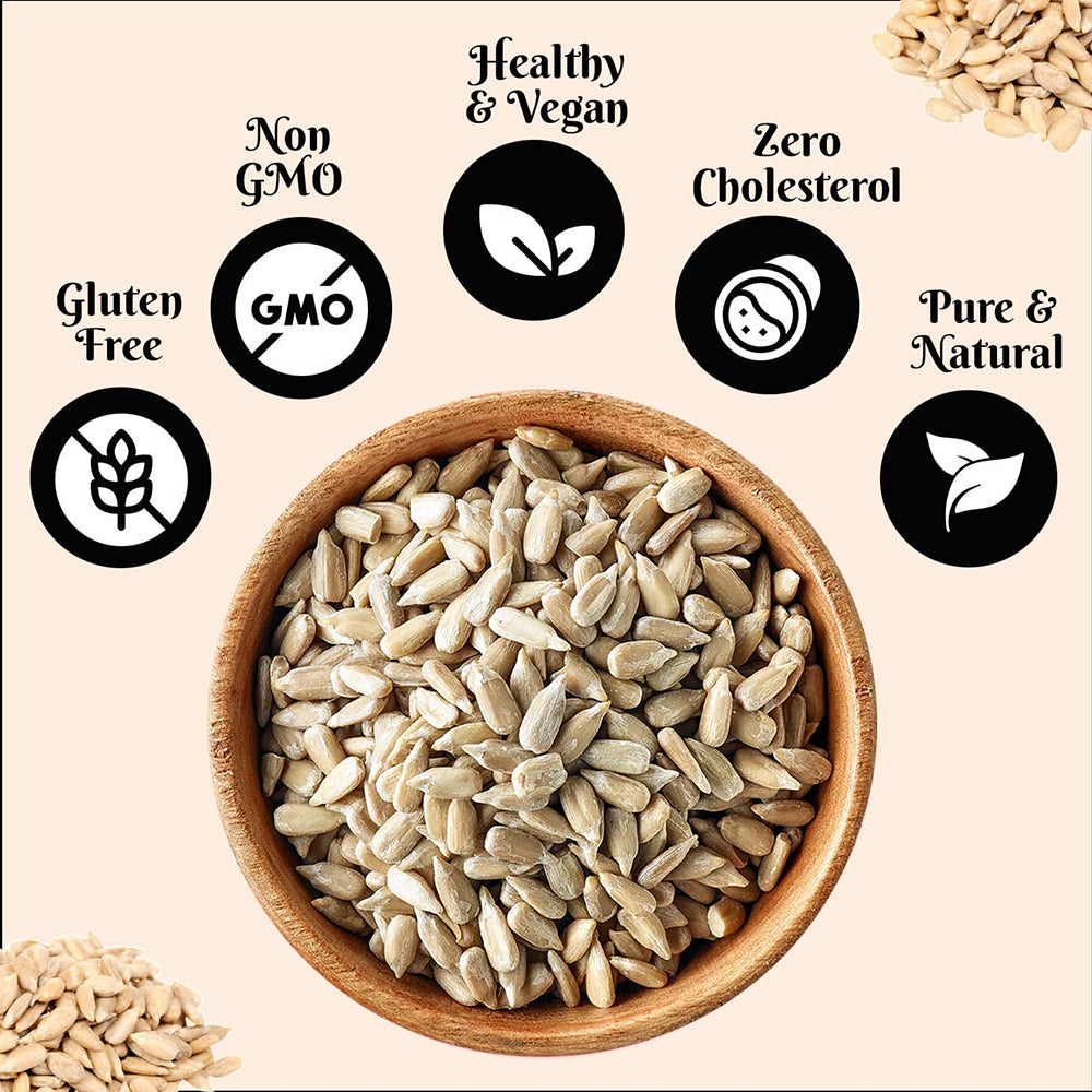 Wonderland Foods 100g Raw Premium Sunflower Seeds Pouch