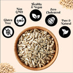 Load image into Gallery viewer, Wonderland Foods 100g Raw Premium Sunflower Seeds Pouch
