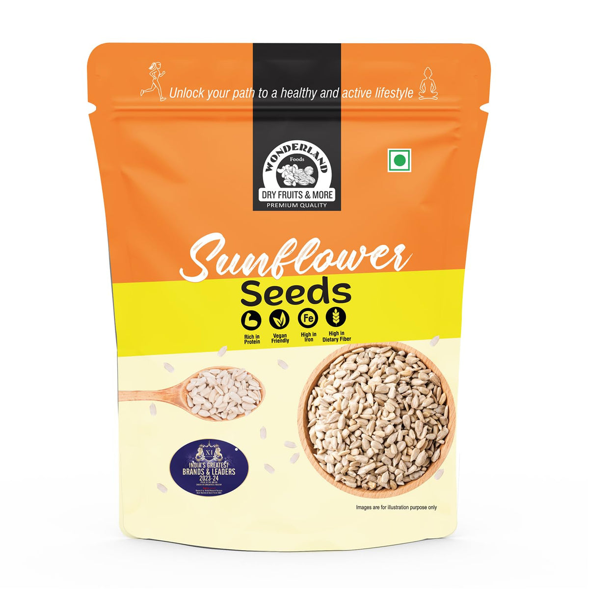 Raw sunflower seeds 250g pouch 1