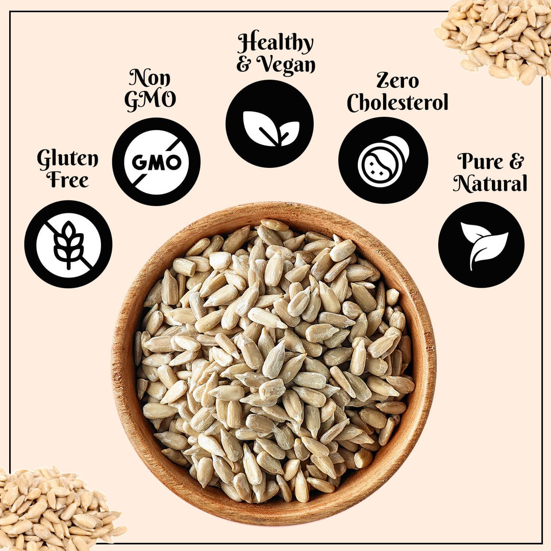 Wonderland Foods 250g Raw Premium Sunflower Seeds Pouch