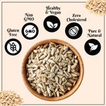 Load image into Gallery viewer, Wonderland Foods 250g Raw Premium Sunflower Seeds Pouch
