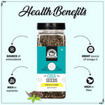 Load image into Gallery viewer, Wonderland Foods 200g Roasted Chia Seeds Jar
