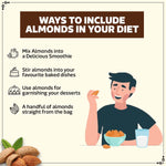 Load image into Gallery viewer, Wonderland Foods 200g California Roasted &amp; Salted Almonds Pouch
