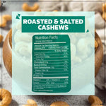Load image into Gallery viewer, Wonderland Foods 200g Roasted Salted Flavoured Cashew (Kaju) Pouch
