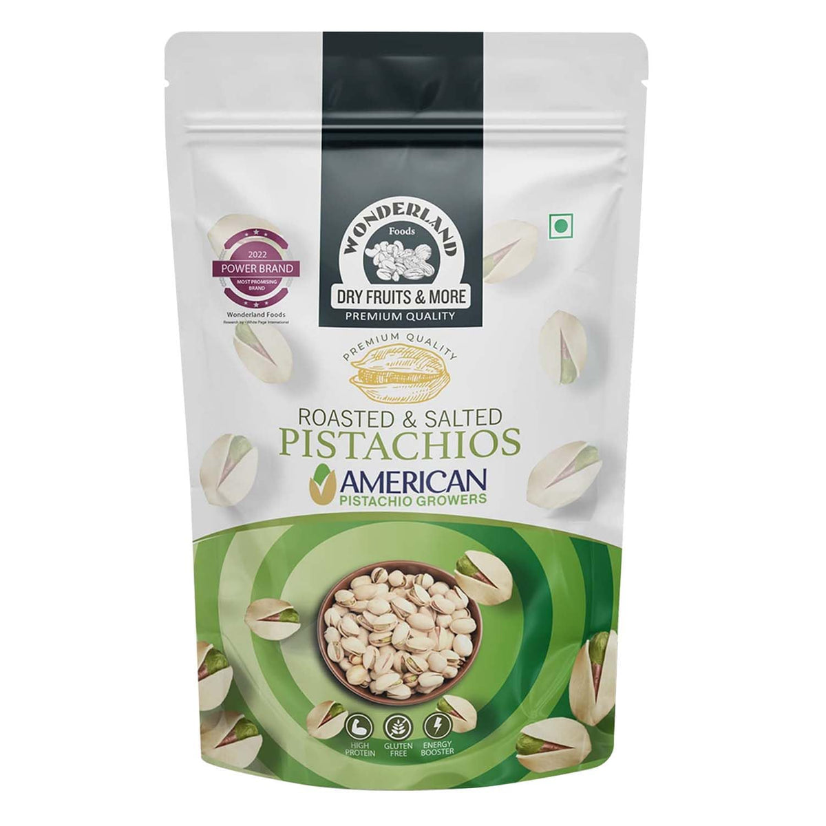 Roasted salted pista 200g pouch 1