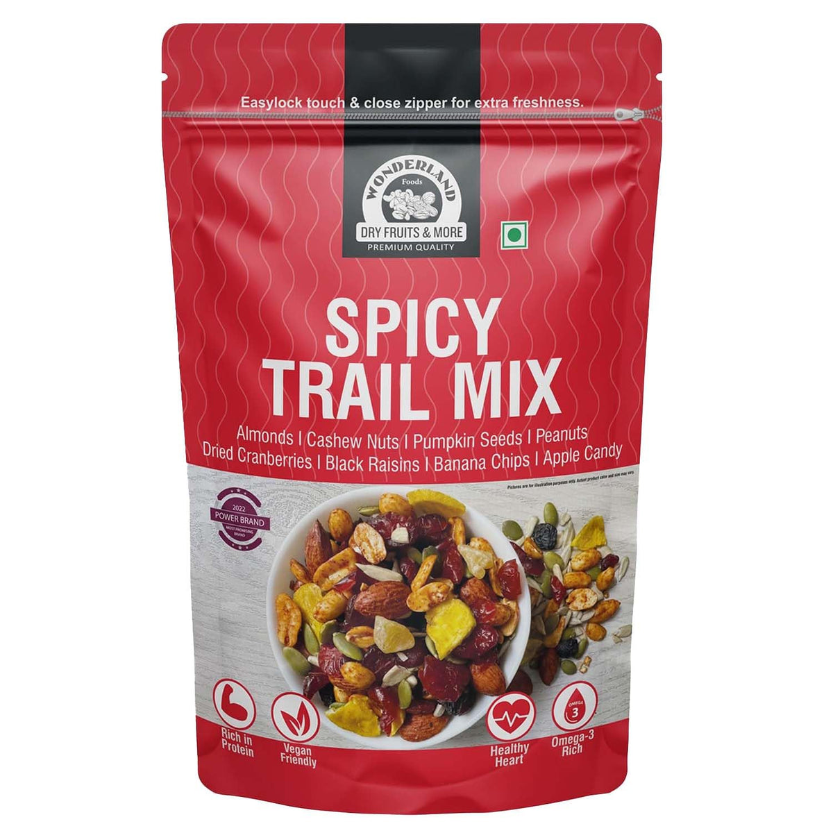 Spicy trail mix 200g pouch 1