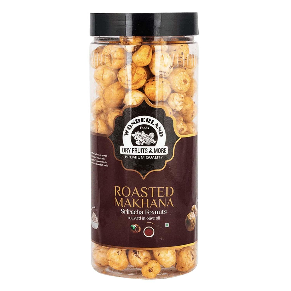 Sriracha makhana 100g jar 1