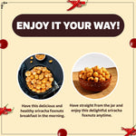 Load image into Gallery viewer, Wonderland Foods 100g Sriracha Makhana (Foxnut) Jar
