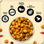 Load image into Gallery viewer, Wonderland Foods 100g Sriracha Makhana (Foxnut) Jar
