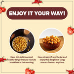 Load image into Gallery viewer, Wonderland Foods 100g Tangy Masala Makhana (Foxnut) Jar
