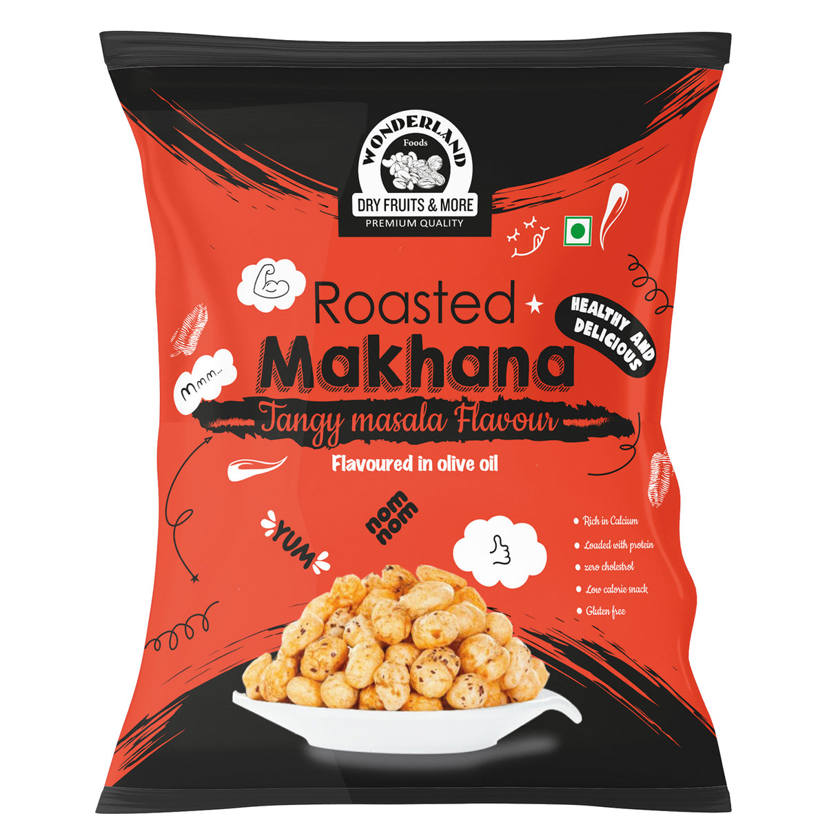 Tangy masala makhana 40g 1