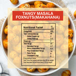 Load image into Gallery viewer, Wonderland Foods 40g Tangy Masala Makhana (Foxnut) Pouch
