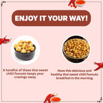 Load image into Gallery viewer, Wonderland Foods 100g Thai Sweet Chilli Makhana (Foxnut) Jar
