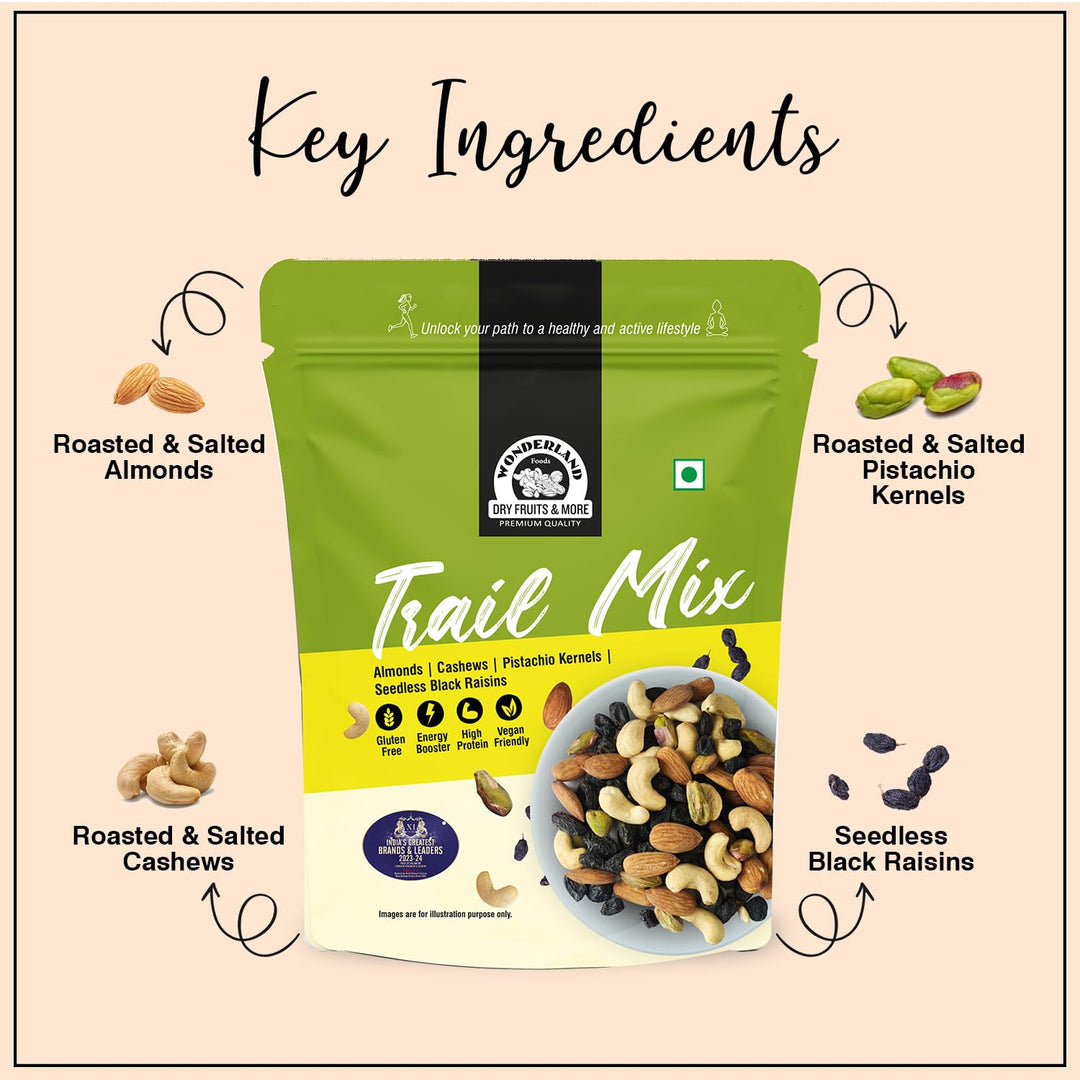 Wonderland Foods 100g Trail Mix Pouch