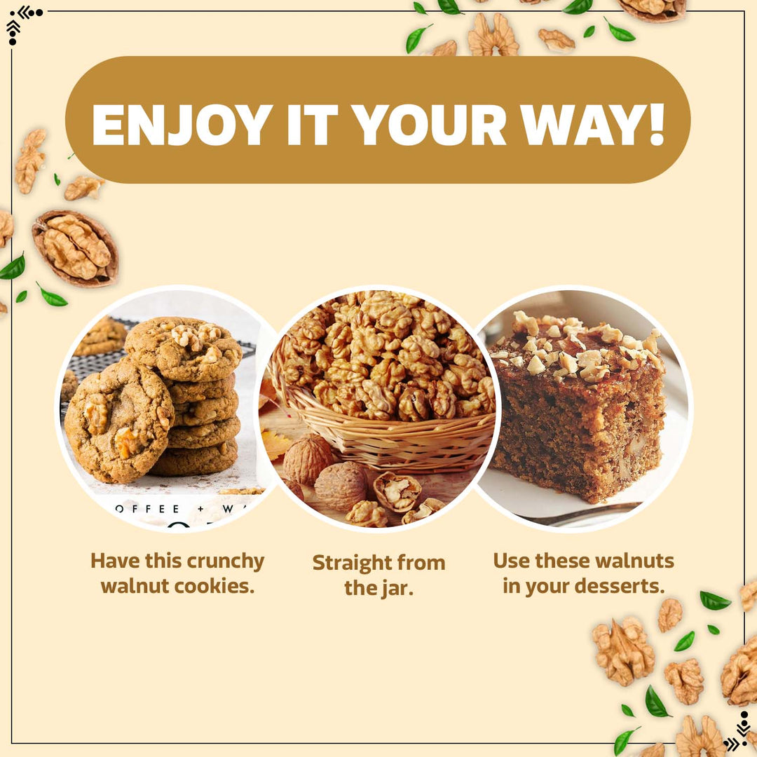 Wonderland Foods 200g California Walnut Kernels (Akhrot Giri) Box