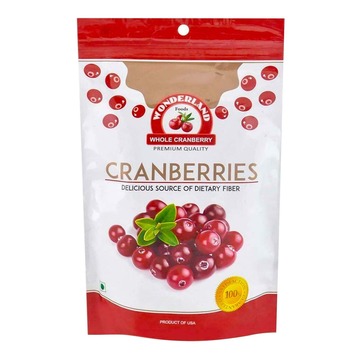 Whole cranberry 200g pouch 1