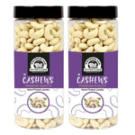 Load image into Gallery viewer, Wonderland Foods 1Kg (500g X 2) Whole Cashew (Kaju) W240-Grade Jar
