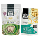 Load image into Gallery viewer, Wonderland Foods 300g Dry Fruits Combo of Roasted &amp; Salted Cashews 100g &amp; Roasted &amp; Salted Pistachios 200g
