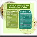 Load image into Gallery viewer, Wonderland Foods 300g Dry Fruits Combo of Roasted &amp; Salted Cashews 100g &amp; Roasted &amp; Salted Pistachios 200g
