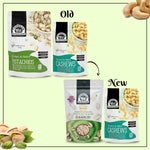 Load image into Gallery viewer, Wonderland Foods 300g Dry Fruits Combo of Roasted &amp; Salted Cashews 100g &amp; Roasted &amp; Salted Pistachios 200g
