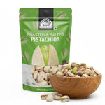 Load image into Gallery viewer, Wonderland foods 500 Gram American California Roasted &amp; Salted Pistachios (Pista) Pouch
