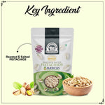 Load image into Gallery viewer, Wonderland Foods 1Kg (200g X 5) Dry Fruits American California Roasted &amp; Salted Pistachios (Pista) Pouch Combo Pack
