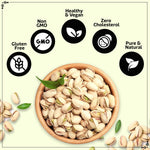 Load image into Gallery viewer, Wonderland Foods 1Kg (200g X 5) Dry Fruits American California Roasted &amp; Salted Pistachios (Pista) Pouch Combo Pack
