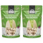 Load image into Gallery viewer, Wonderland Foods 1 Kg (500G X 2) American California Roasted &amp; Salted Pistachios (Pista) Pouch
