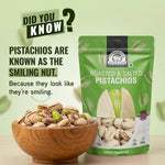 Load image into Gallery viewer, Wonderland Foods 1 Kg (500G X 2) American California Roasted &amp; Salted Pistachios (Pista) Pouch
