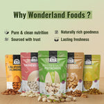 Load image into Gallery viewer, Wonderland Foods 1 Kg (500G X 2) American California Roasted &amp; Salted Pistachios (Pista) Pouch
