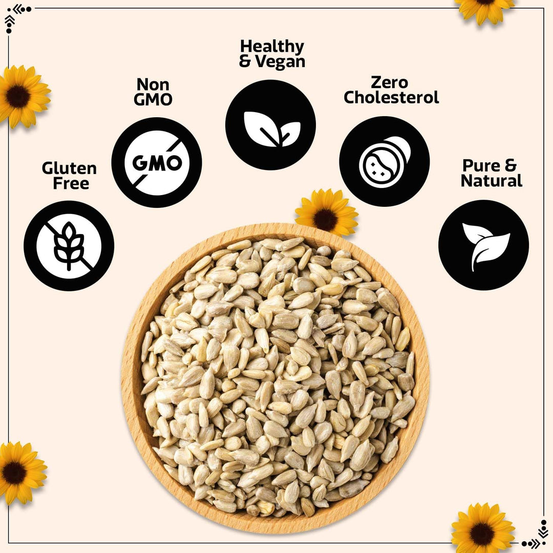 Wonderland Foods 200g Roasted Premium Sunflower Seeds Jar